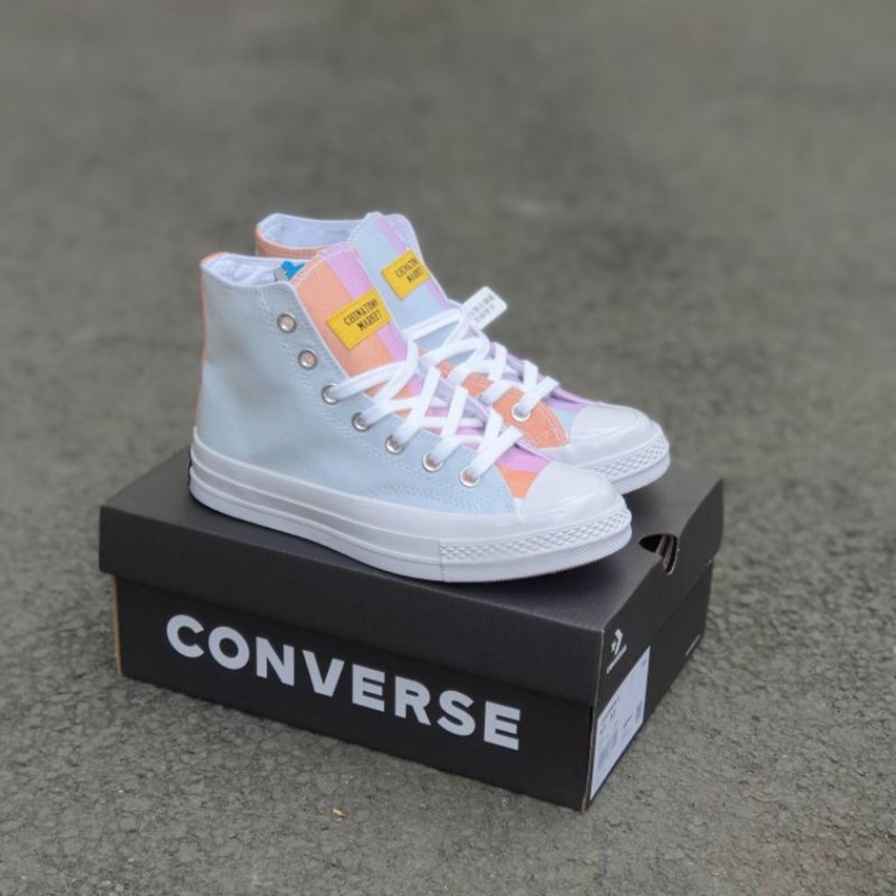 Converse x Chinatown Market Chuck Taylor 70 High Top White UV Shoes